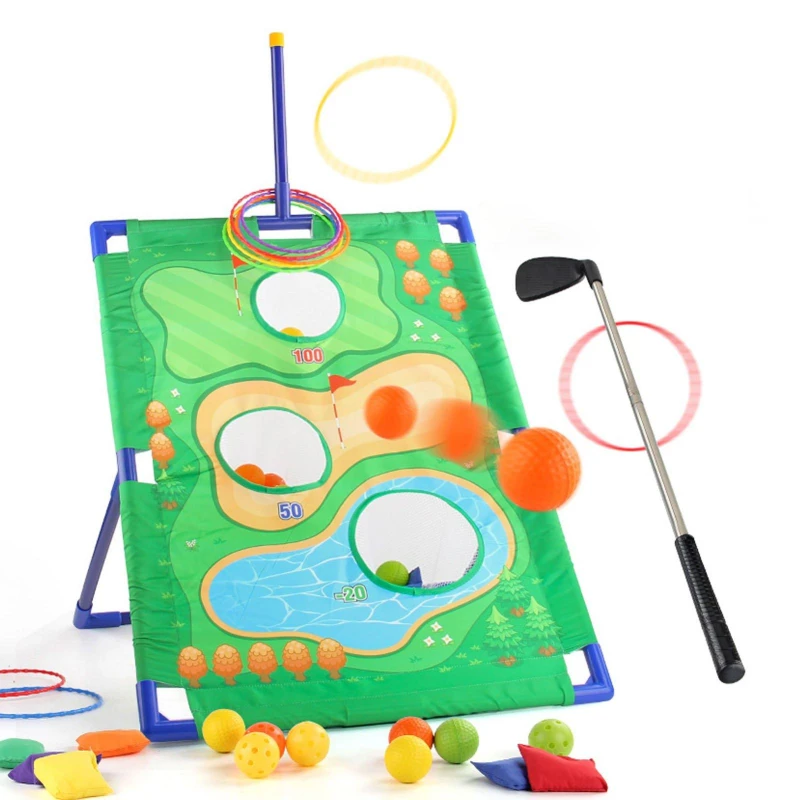 Image of KIDKID 3-in-1 Golf Game Set Green unisex One Size