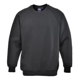 Image of Portwest Mens Roma Sweatshirt Black M