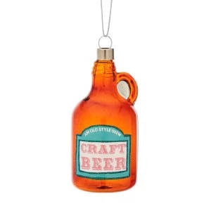 Image of Sass & Belle Christmas Cheer Beer Shaped Bauble