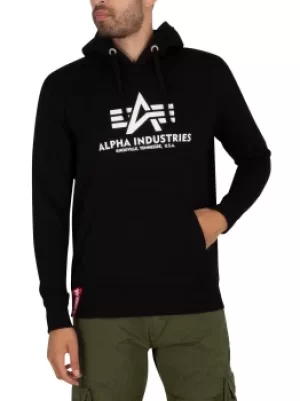 Image of Basic Graphic Pullover Hoodie