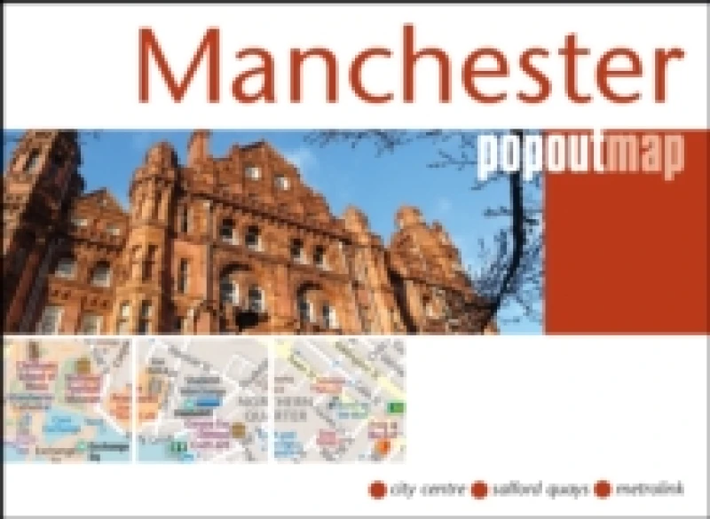 Image of Manchester PopOut Map : Pocket size, pop-up map of Manchester city centre Sheet map, folded