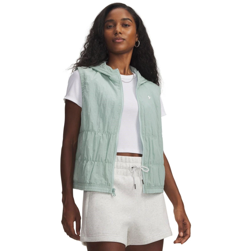 Image of Under Armour UA Rival Woven Vest Ld63 Blue/White female 10 (S)