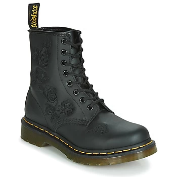 Image of Dr Martens 1460 VONDA MONO SoftY T womens Mid Boots in Black,7,8