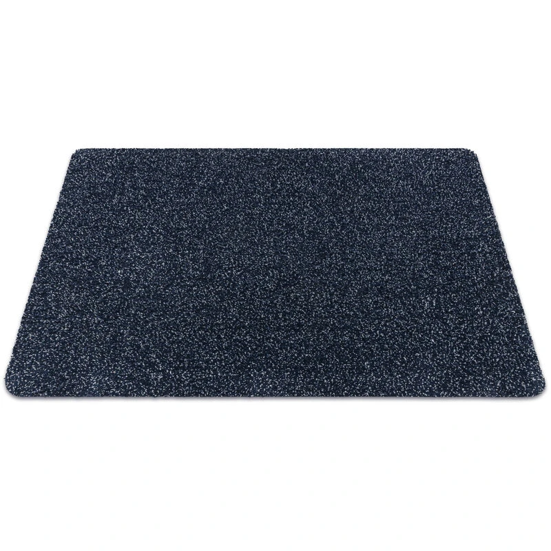 Image of RUGSX Doormat colorado 517 antislip, outdoor, indoor, gum - blue blue 50x80cm CR05_