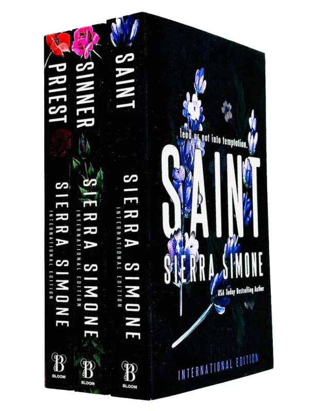 Image of Priest Sinner Saint 3 Book Collection Sierra Simone Erotic Romance Paperback Edition Sierra Simone Books