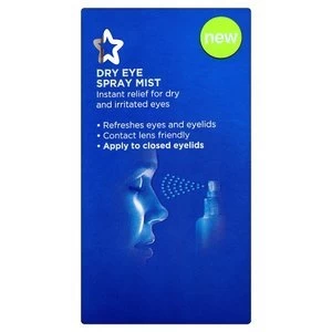 Image of Superdrug Dry Eye Spray Mist 10ml