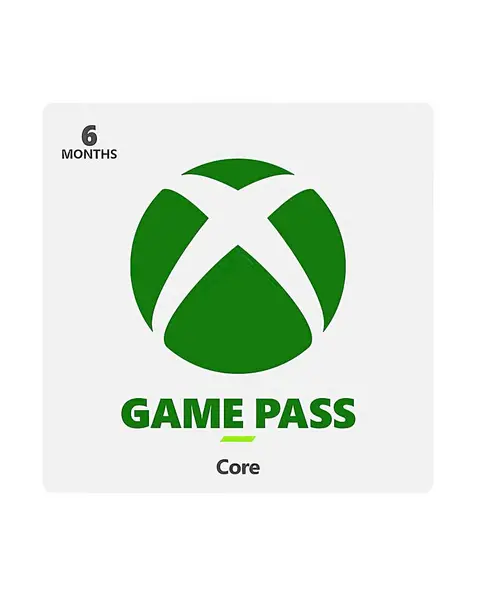 Image of Xbox Xbox Game Pass Core 6 Month Membership WO02101
