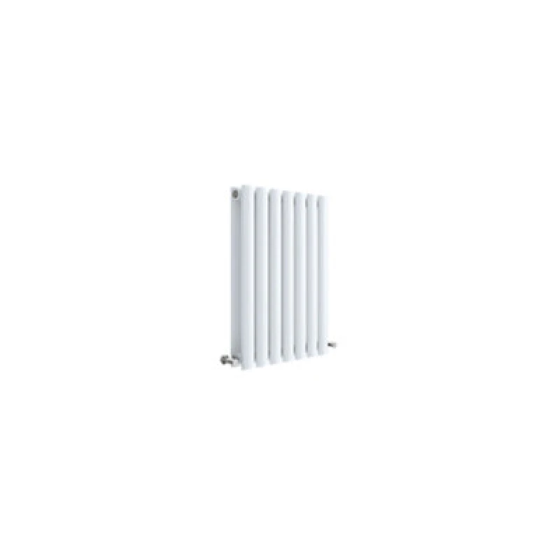 Image of Aspire Aspire - Hudson Reed Revive Double Designer Horizontal Radiator 600mm h x 412mm w - High Gloss White PWHL337D