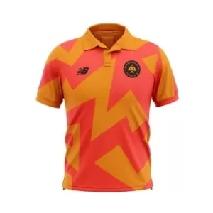 Image of New Balance Balance Birmingham Phoenix Polo Shirt Juniors - Orange