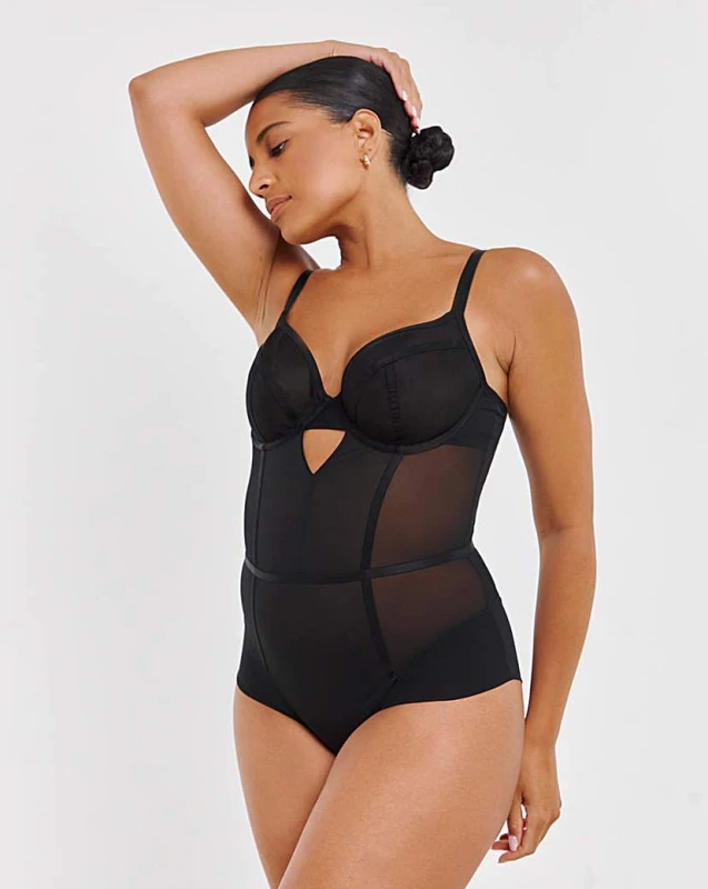 Image of Panache Panache Tango Essence Bodysuit Obsidian Female 32F BJ50504