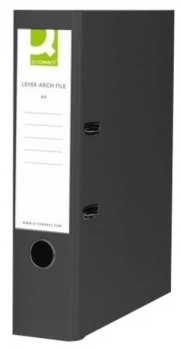 Image of Q Connect L/arch File Fc Polyprop Blk - 10 Pack