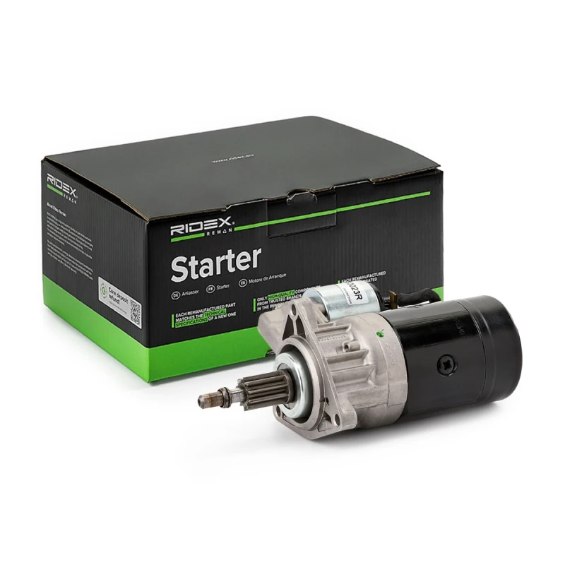 Image of RIDEX REMAN 2S0023R Starter motor 2,2kW, 12V, Number of Teeth: 10 Starter (2)