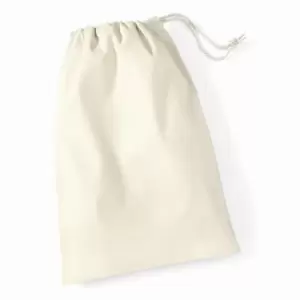 Image of Cotton Stuff Bag - 0.25 To 38 Litres (S) (Natural) - Westford Mill