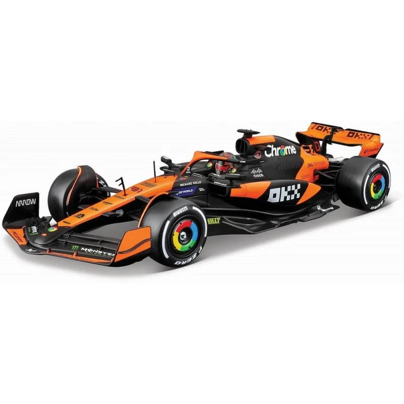 Image of Bburago F1 Mclaren MCL38 2024 Piastri 1:24 Scale Model Kit