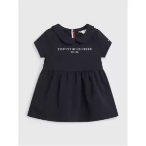 Image of Tommy Hilfiger Baby Essential Dress S/S - Blue