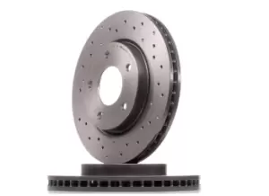 Image of BREMBO Brake disc XTRA LINE - Xtra 09.B647.1X Brake rotor,Brake discs MITSUBISHI,Lancer VIII Limousine (CY_A, CZ_A),Lancer VIII Schragheck (CX_A)