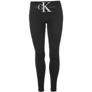 Image of Calvin Klein Womens Mono Leggings - Black