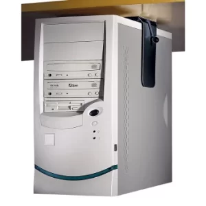 Image of PC holder for mounting under tabletop