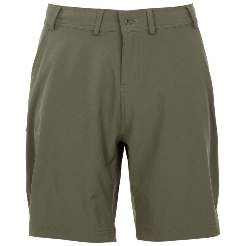 Image of Trespass Trespass Men Grittleton TP75 Shorts in Dark Green Size: Small Dark Green S Male 5063470739356