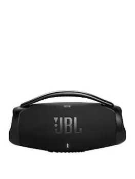 Image of Jbl Boombox3 WiFi, Portable Speaker With WiFi And Bluetooth, Ip67, USB Charge Out And Dolby Atmos Sound. UK Plug Only