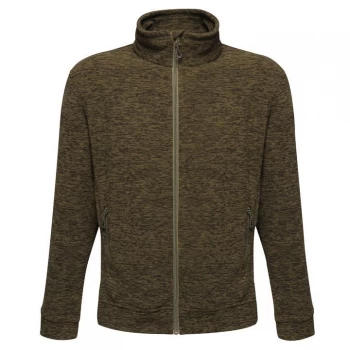 Image of Regatta Thornly Full Zip Marl Fleece - DarkKhakiMar