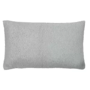 Image of Malham Fleece Rectangular Cushion Dove