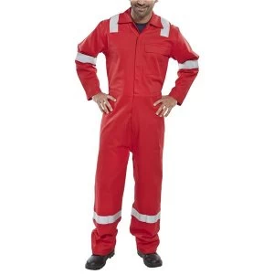 Image of Click Fireretardant 48 Nordic Design Boiler suit Red