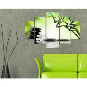 Image of ST134 Multicolor Decorative MDF Painting (5 Pieces)