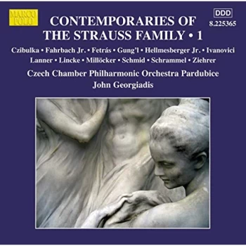 Image of Czech Chamber Philharmonic Orchestra Pardubice, John Georgiadis - Contemporaries of the Strauss Family CD
