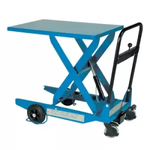 Image of Mobile Scissor Lift Table 500kg Capacity