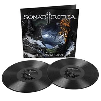 Image of Sonata Arctica - The Days Of Grays (2021 Reprint) [black in gatefold] Vinyl