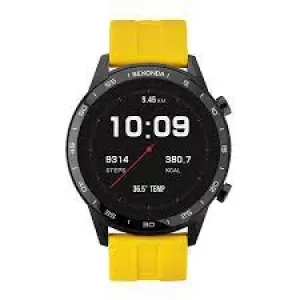 Image of Sekonda Yellow Silicone Strap Smart Watch