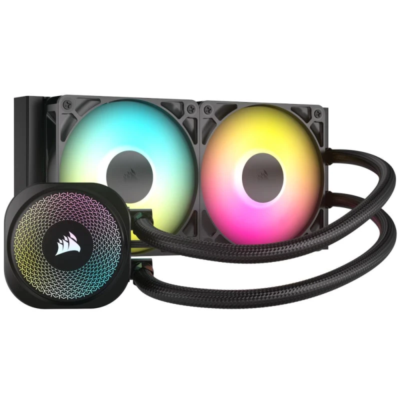 Image of Corsair NAUTILUS 240 RS 240mm RGB AIO Liquid CPU Cooler - Black CW-9060092-WW