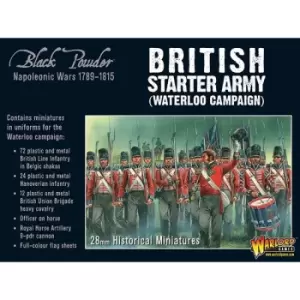 Image of Napoleonic British starter army (Waterloo campaign)
