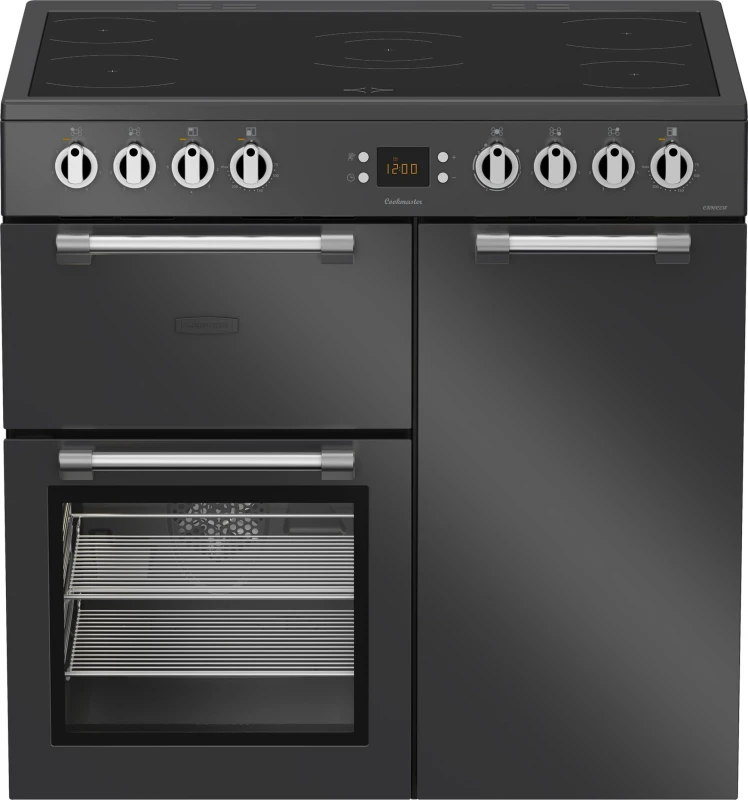 Image of Leisure Cookmaster CK90C230T 90cm Electric Range Cooker with Ceramic hob Hob - Anthracite - A Rated