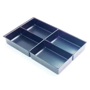 Image of Bisley Multi Drawer Insert Tray Plastic 4 Compartments 227P5