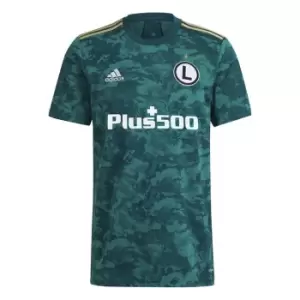 Image of adidas Legia Warsaw Home Shirt 2021 2022 - Green