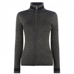 Image of Biba Zip Cardigan - Gold