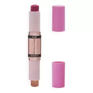 Image of Makeup Revolution Blush & Highlight Stick Champagne Shine