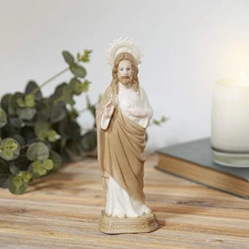 Image of Faith & Hope Ceramic Figurine - Jesus Christ - Small