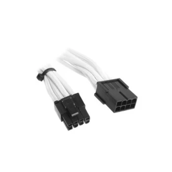 Image of BitFenix Alchemy 6 2-Pin PCIe Extension 45cm - sleeved white/black