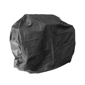 Image of Charles Bentley Waterproof 2 Burner Gas BBQ Cover Black