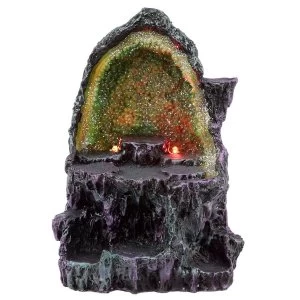 Image of Dark Legends Crystal Cave LED World Figures Display Stand