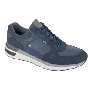 Image of R21 Mens Two Tone Trainers (8 UK) (Navy Blue)
