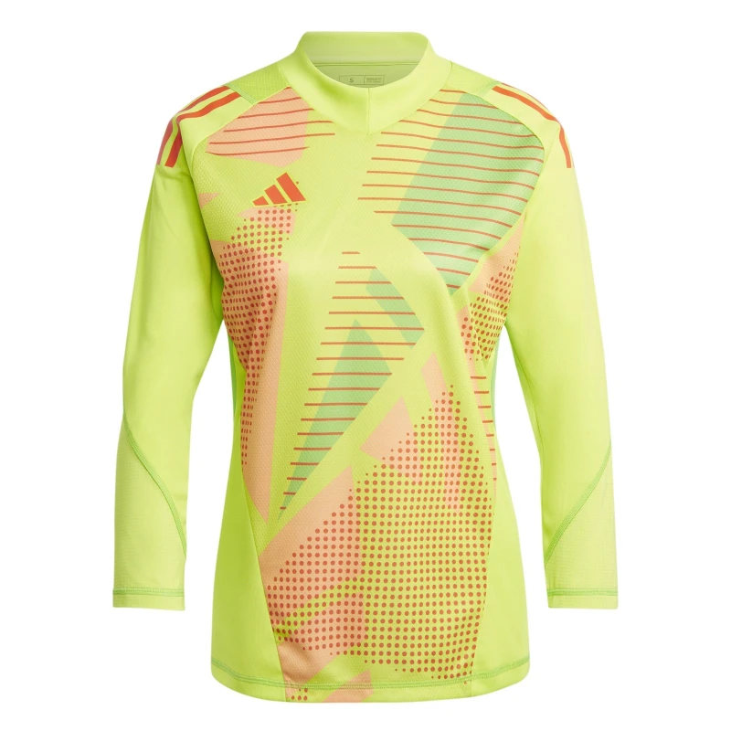 Image of adidas 24 Pro Long Sleeve Goalkeeper Shirt Womens Solar Yellow female 6 (XXS)
