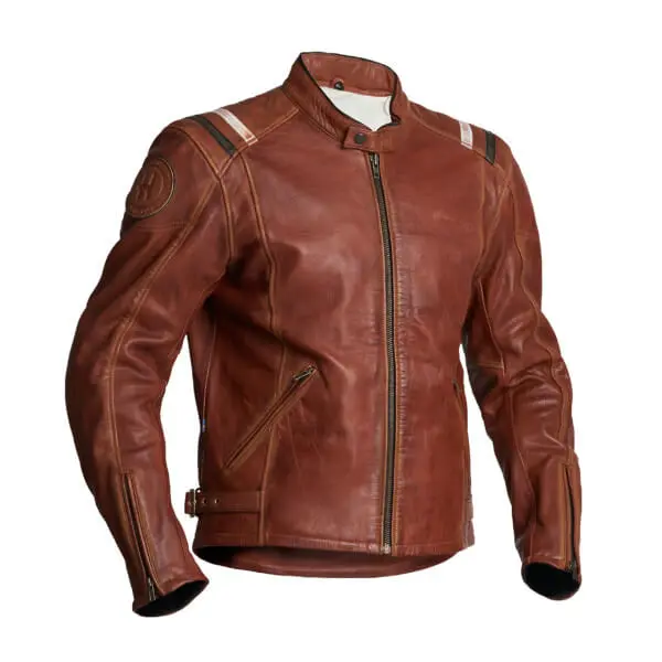 Image of Halvarssons Skalltorp Leather Jacket Cognac Size 56