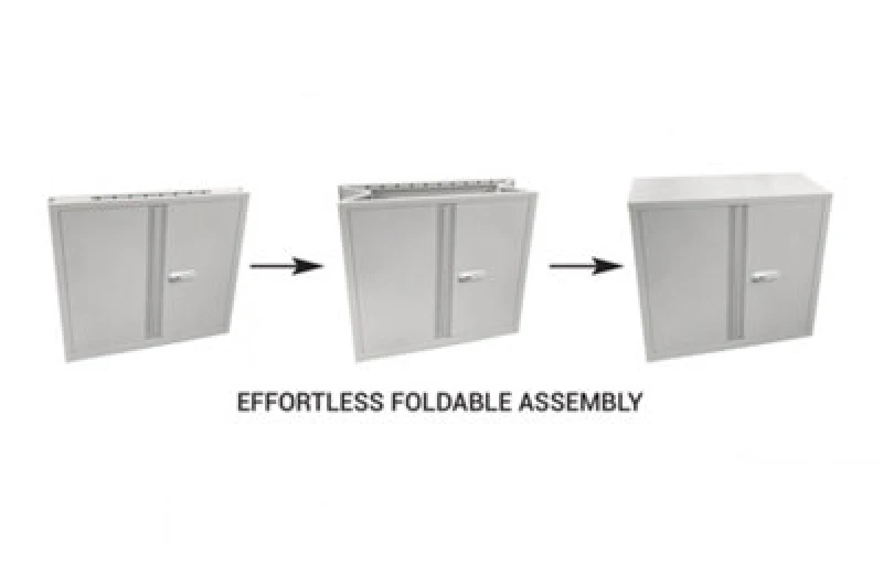 Image of Phoenix SCF Series 2 Door 1 Shelf Steel Storage Cupboard With EXR54193PH