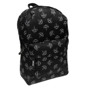 Image of Bring Me The Horizon - Umbrella Print Black/White Classic Rucksack