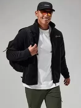 Image of Berghaus Prism Polartec Full Zip Fleece - Black, Size S, Men