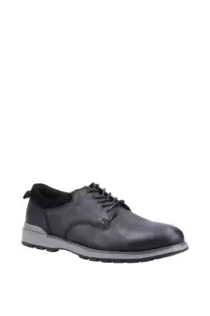 Image of Hush Puppies Dylan Smooth Leather Lace Shoes